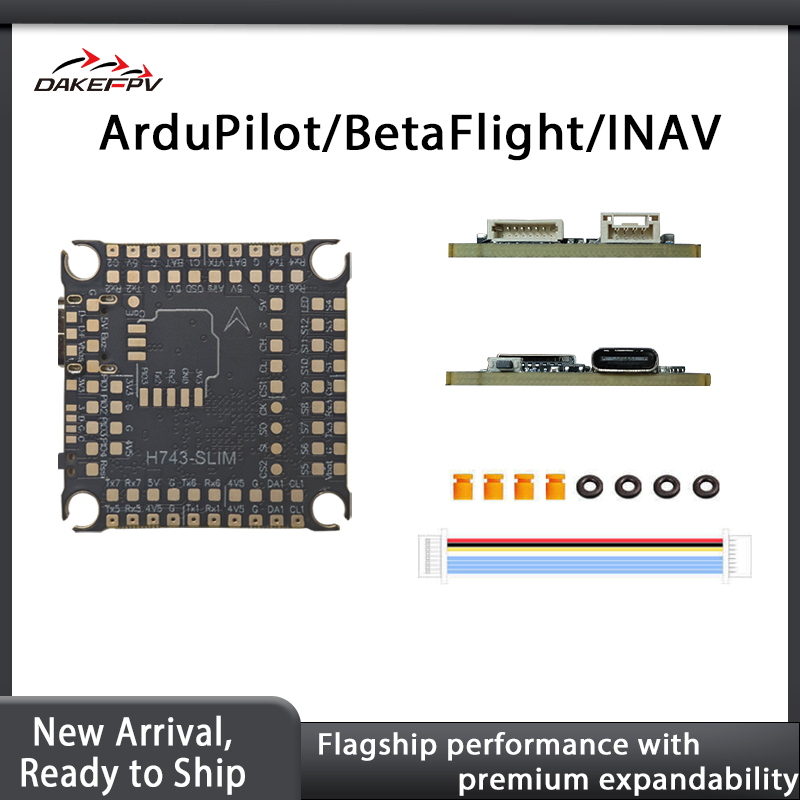 H743 SLIM Flight Controller —  - Fpv Drone Flight Controller recensie en prijs