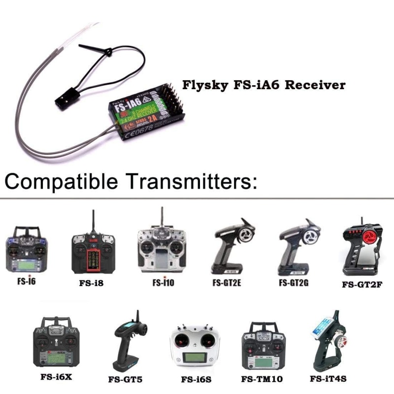 Flysky FS-IA6 Receiver 6CH Dua - Fpv Drone Battery recensie en prijs