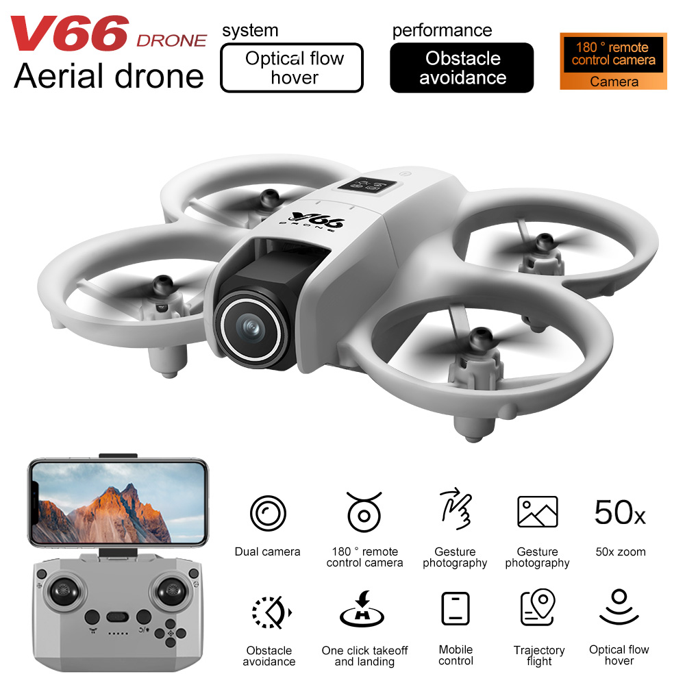 New V66 Mini Drone HD Camera 4 - Fpv Drone Charger recensie en prijs