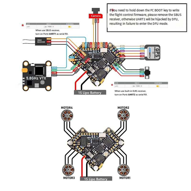 FBIL-F435 NEO 1S AIO Flight Co - Fpv Drone Esc recensie en prijs
