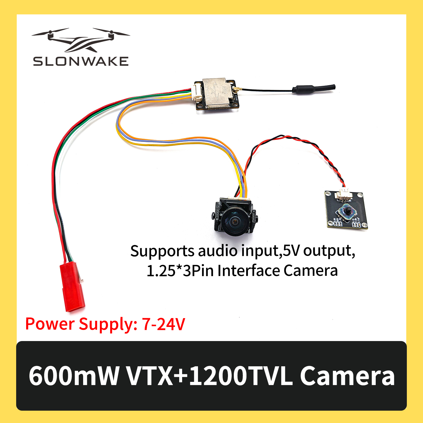 SLONWAKE 5.8G 600mW 7-24V FPV  - Fpv Drone Transmitter recensie en prijs