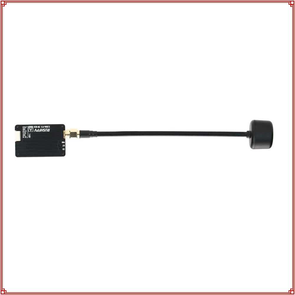 2026 New RUSHFPV 3.3G 2W VTX T - Fpv Drone Transmitter recensie en prijs