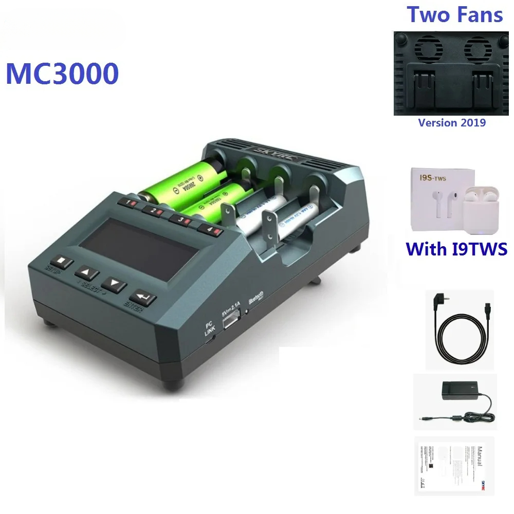 MC3000  Smart 4 Slots LCD Disp - Fpv Drone Charger recensie en prijs
