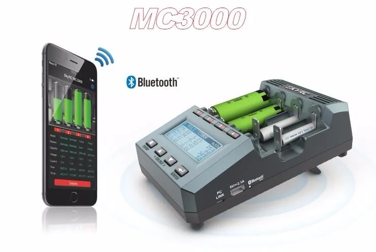 MC3000  Smart 4 Slots LCD Disp - Fpv Drone Charger recensie en prijs