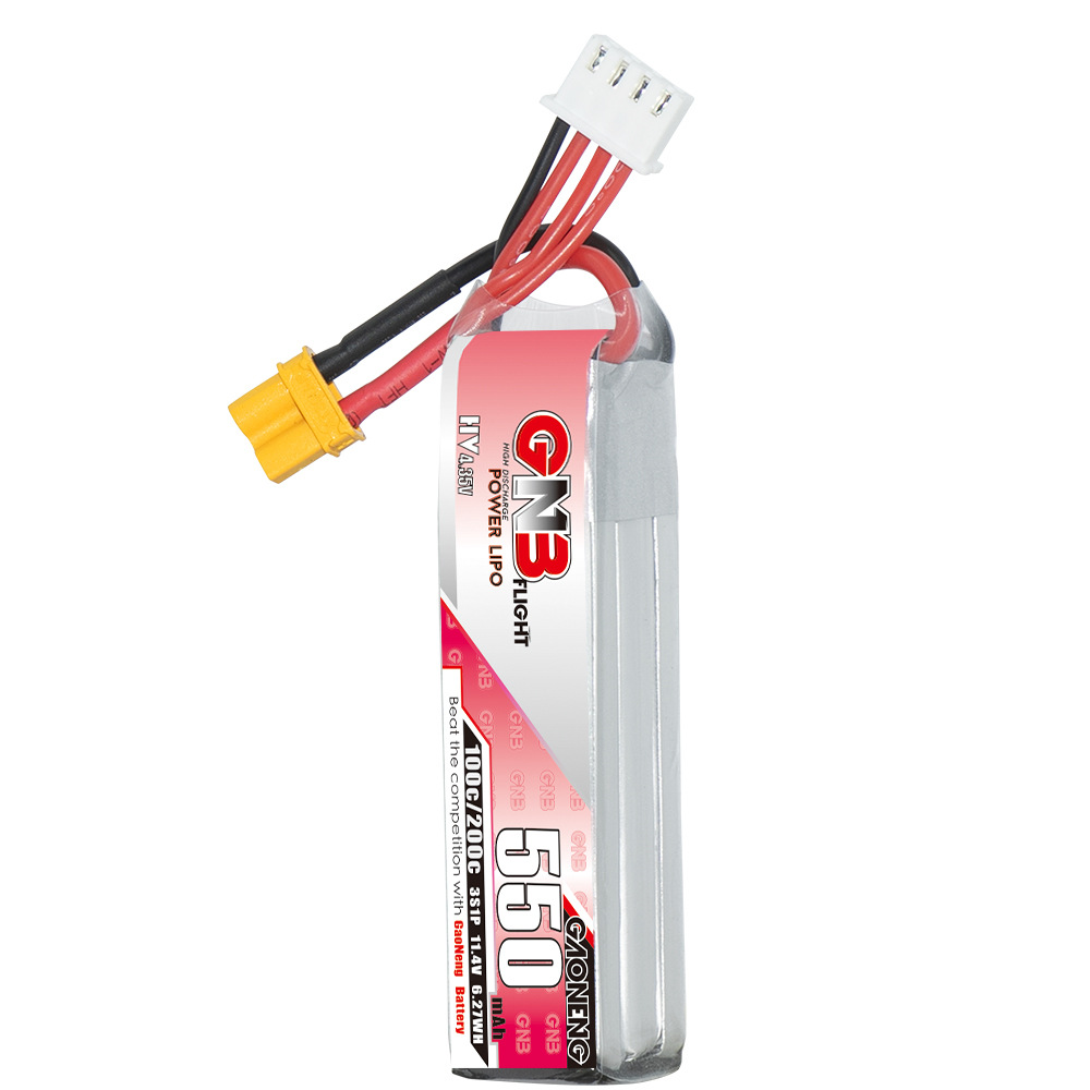 GNB HV 11.4V 550mAh 100C/200C  - Fpv Drone Quadcopter recensie en prijs