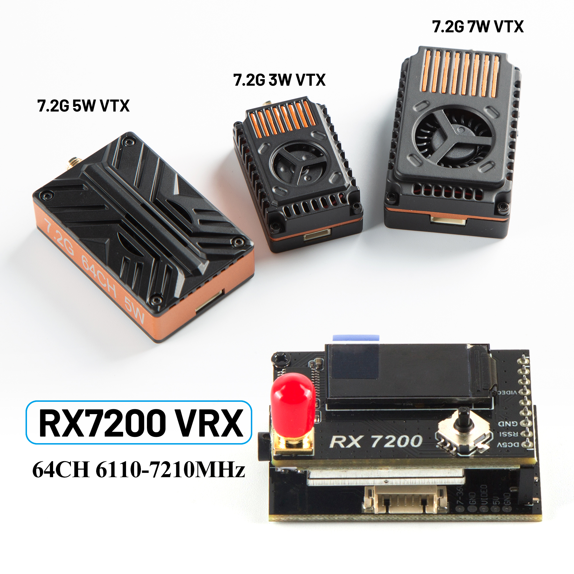 7.2G Video Receiver Module 64- - Fpv Drone Goggles recensie en prijs