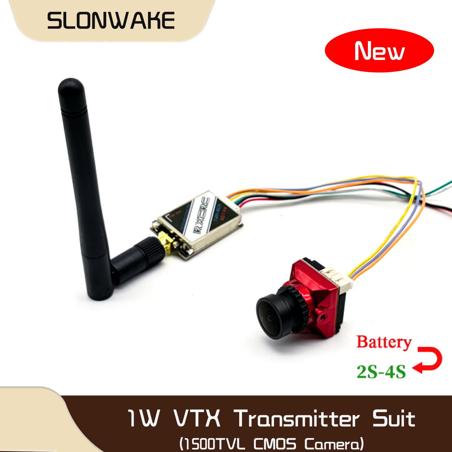 SLONWAKE  5.8G 48CH 1W VTX 100 - Fpv Drone Vtx recensie en prijs