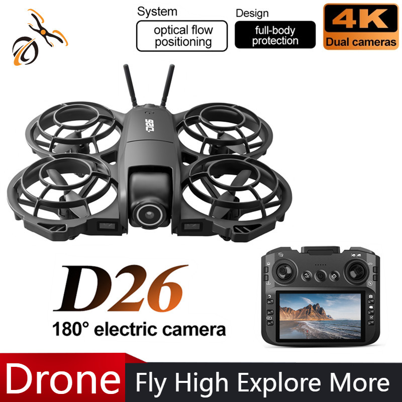 D26 Drone 4K Aerial HD 180° Ca - Fpv Drone Charger recensie en prijs