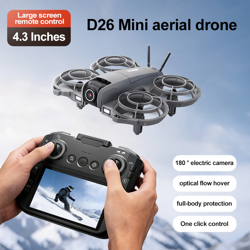 D26 Drone 4K Aerial HD 180° Ca - Fpv Drone Charger recensie en prijs