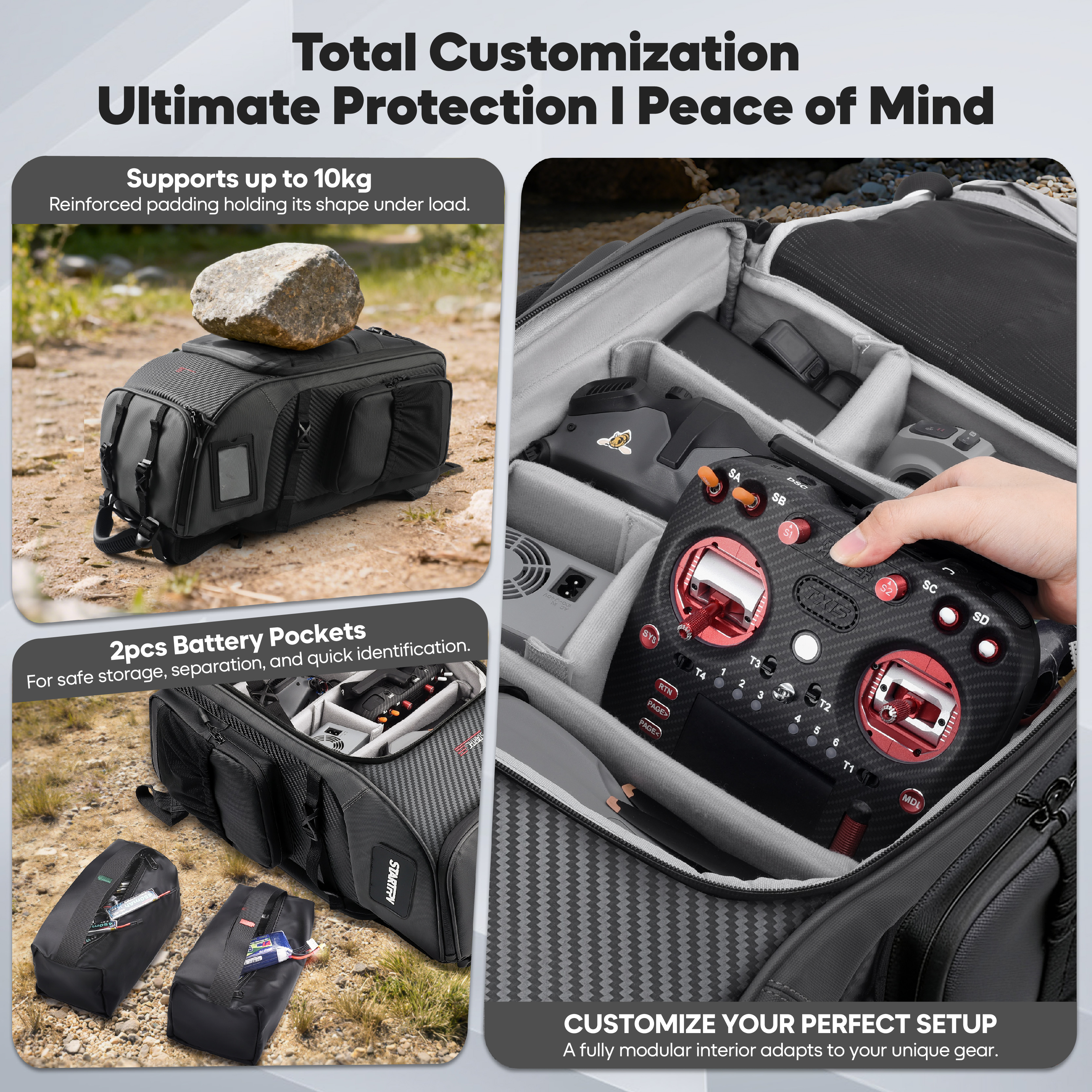 FPV Drone Backpack 40L Profess - Fpv Drone Bag recensie en prijs