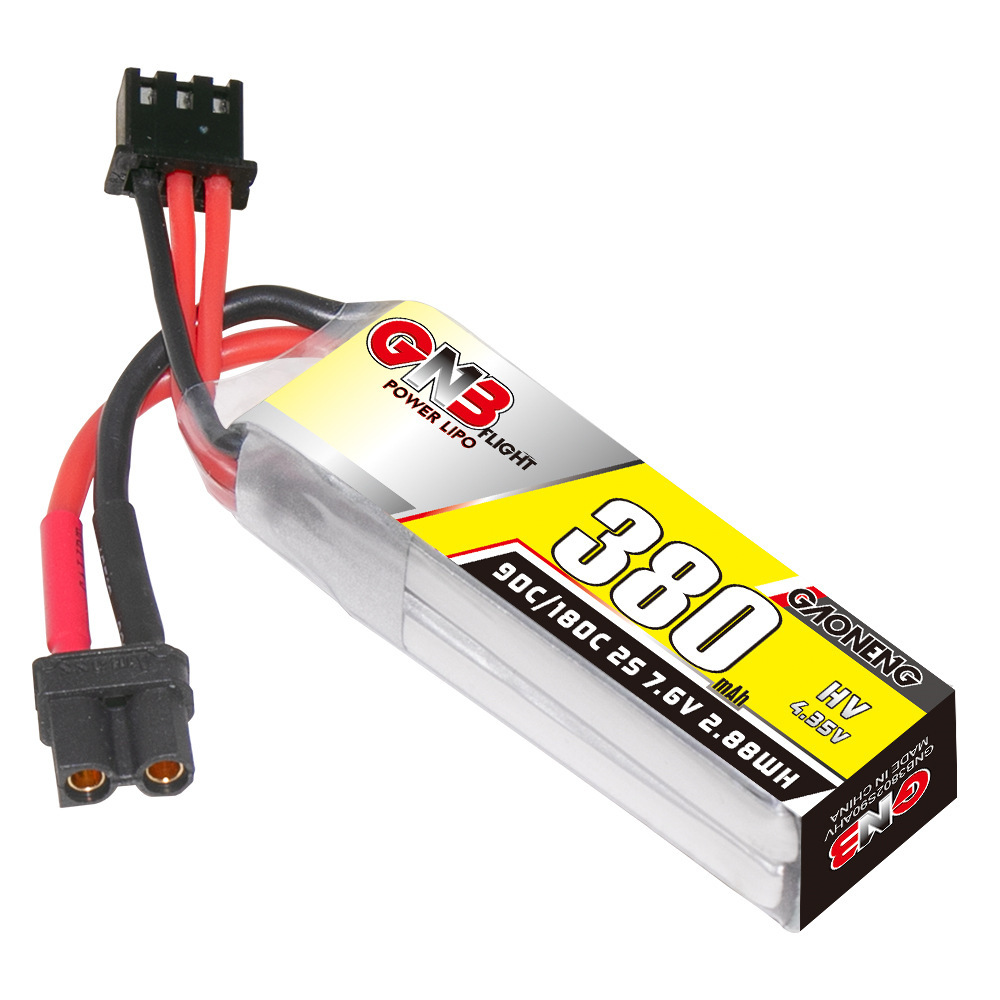 GNB 2S 7.6V 380mAh 90C/180C Li - Fpv Drone Battery recensie en prijs