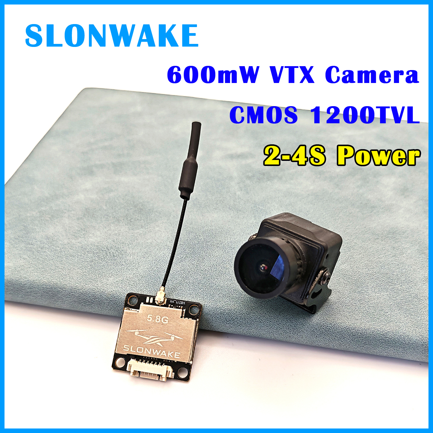 SLONWAKE Ready to use 5.8G 48C - Fpv Drone Camera recensie en prijs