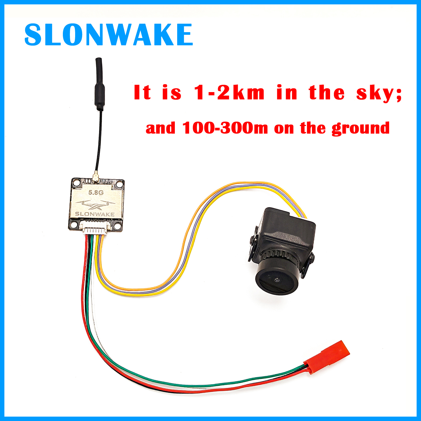 SLONWAKE Ready to use 5.8G 48C - Fpv Drone Camera recensie en prijs