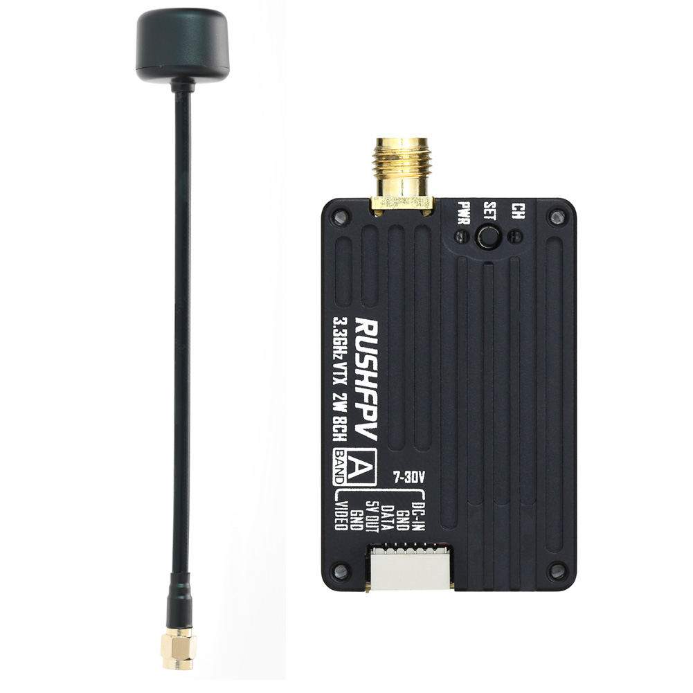 RUSHFPV 3.3G 2W VTX Transmitte - Fpv Drone Vtx recensie en prijs