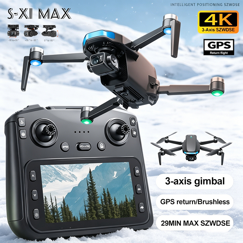 New S-X1 MAX Drone GPS 8K Prof - Fpv Drone Charger recensie en prijs