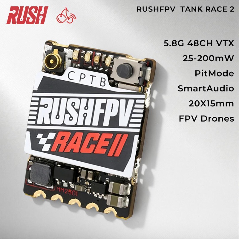 RushFPV 5.8GHz FPV VTX 48CH 25 - Fpv Drone Vtx recensie en prijs