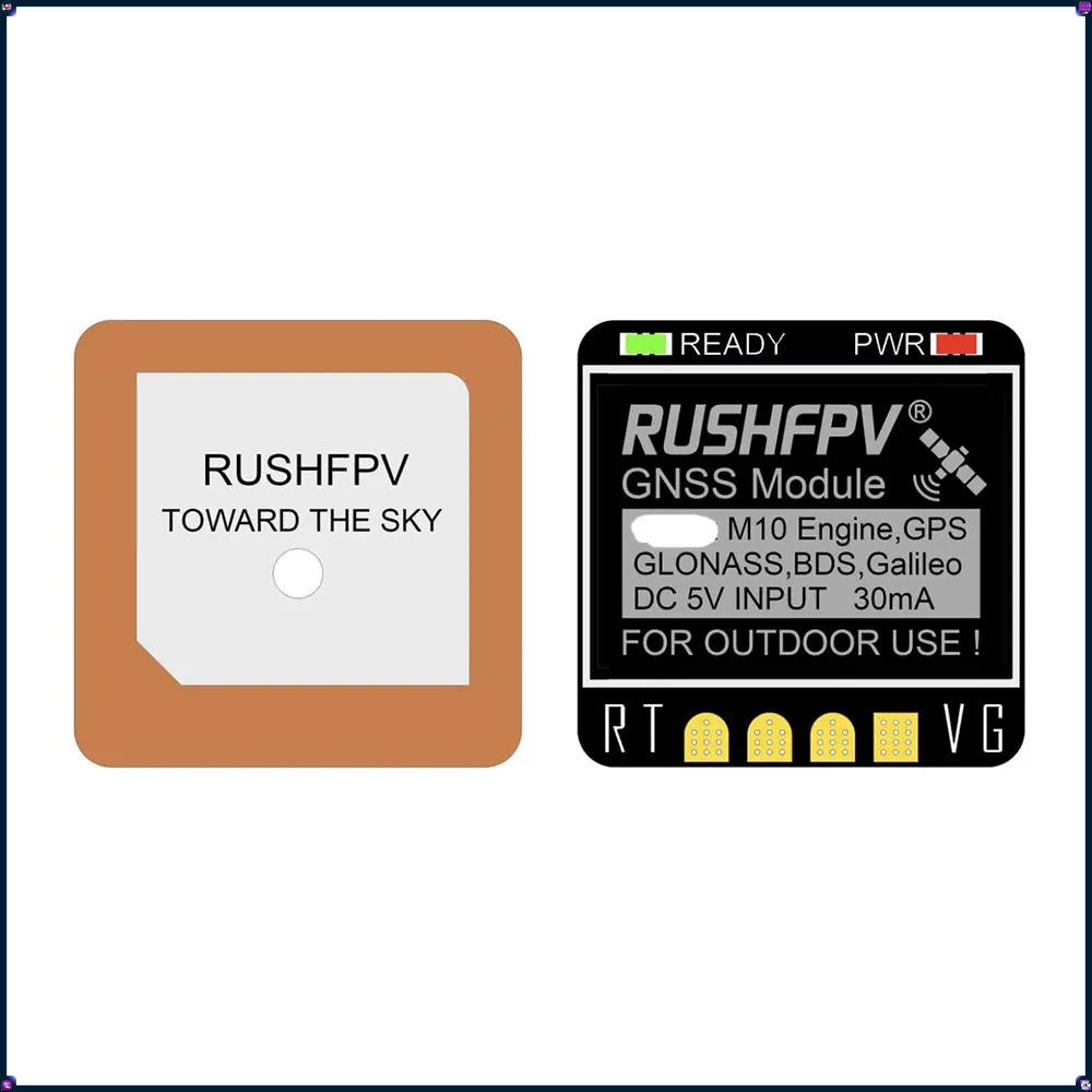 1-4Pcs RUSHFPV MINI M10 GPS Mo - Fpv Drone Antenna recensie en prijs