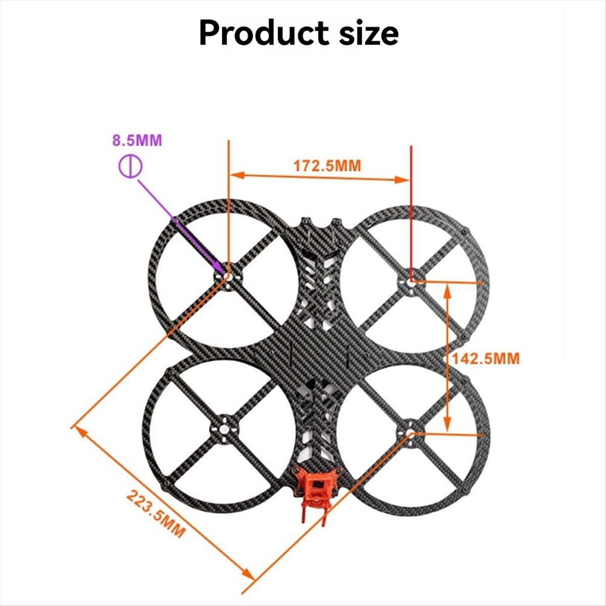 WOW! 5Inch FPV Drone Frame 223 - Fpv Drone Tool Kit recensie en prijs
