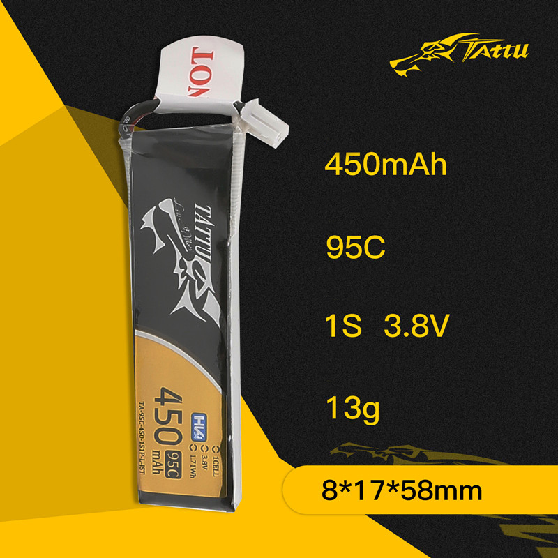 3Pcs NEW TATTU 450/500/550mAh  - Fpv Drone Battery recensie en prijs