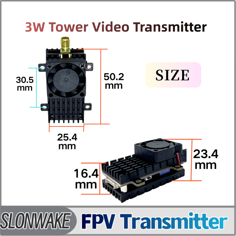 SLONWAKE 5.8G 3000mW Simulatio - Fpv Drone Transmitter recensie en prijs