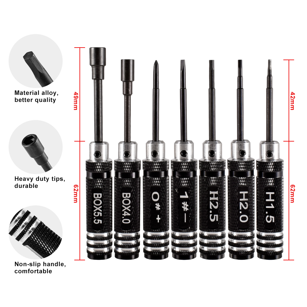 9IMOD RC Hex Driver Set Metal  - Fpv Drone Tool Kit recensie en prijs