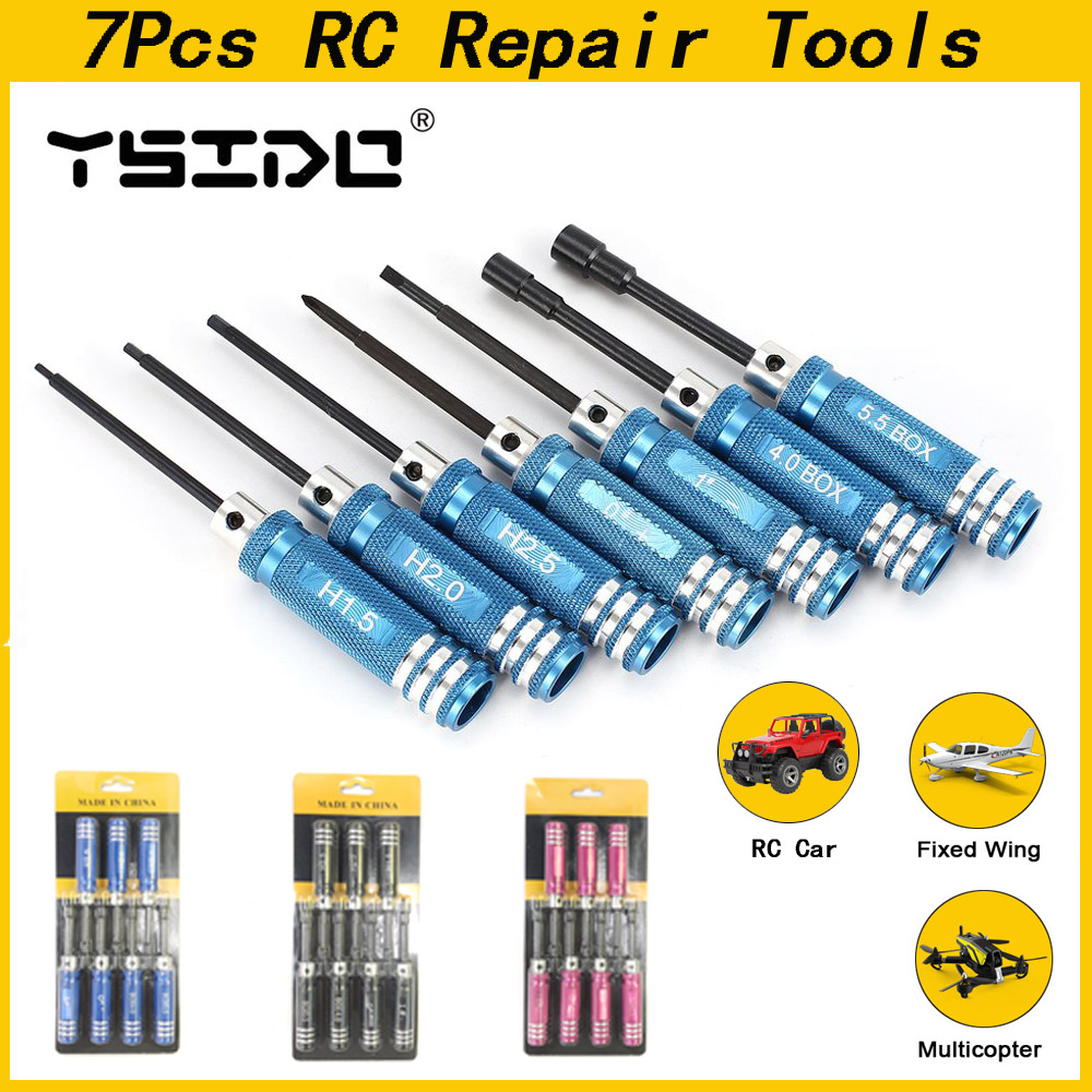 YSIDO 7Pcs 1.5 2.0 2.5mm Hex S - Fpv Drone Tool Kit recensie en prijs