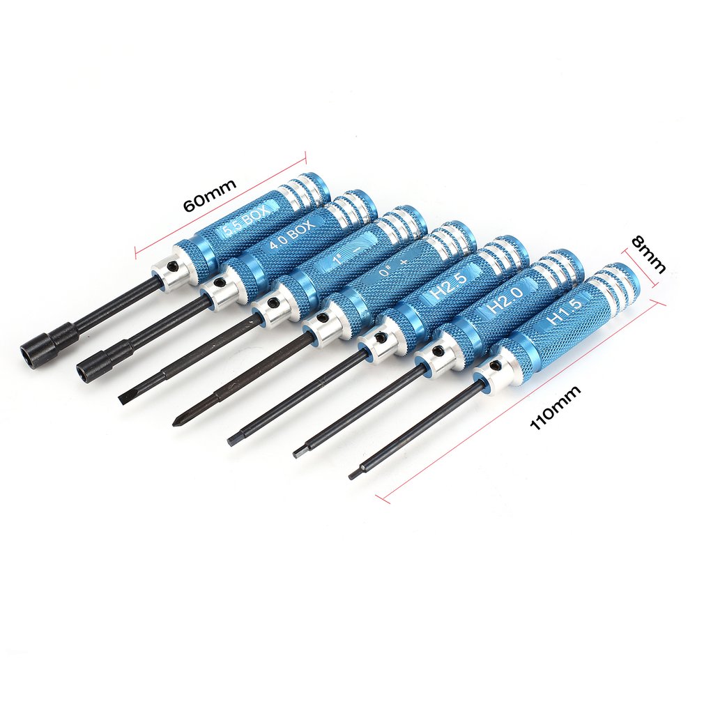 YSIDO 7Pcs 1.5 2.0 2.5mm Hex S - Fpv Drone Tool Kit recensie en prijs