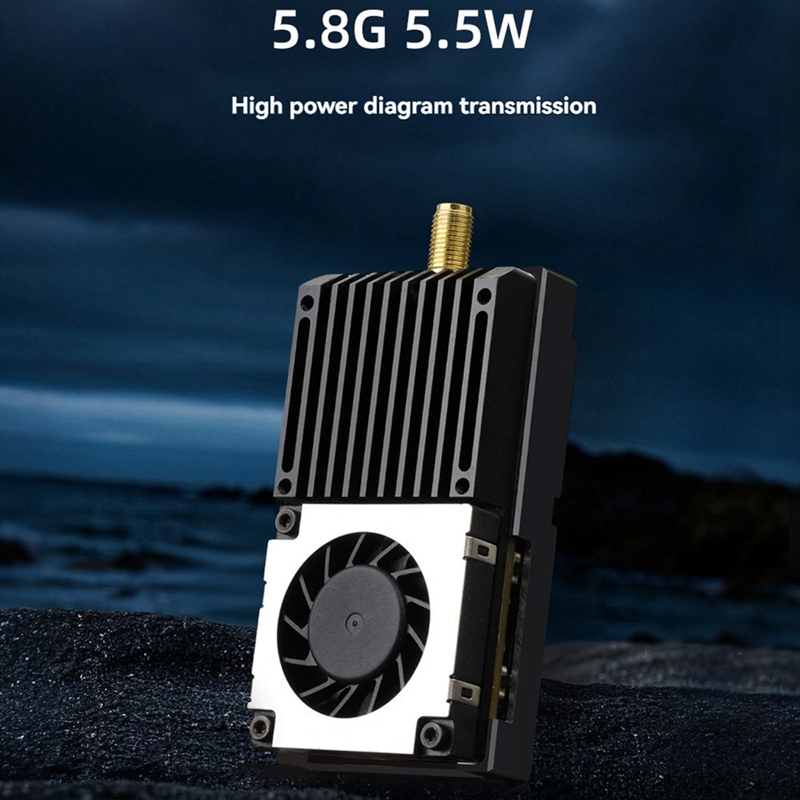 5.8G 5.5W VTX 64CH High Power  - Fpv Drone Transmitter recensie en prijs