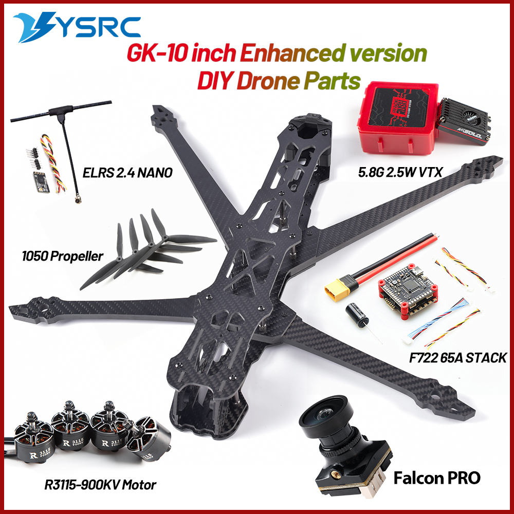 GK-V3 10 inch 435mm Wheelbase  - Fpv Drone Kit recensie en prijs