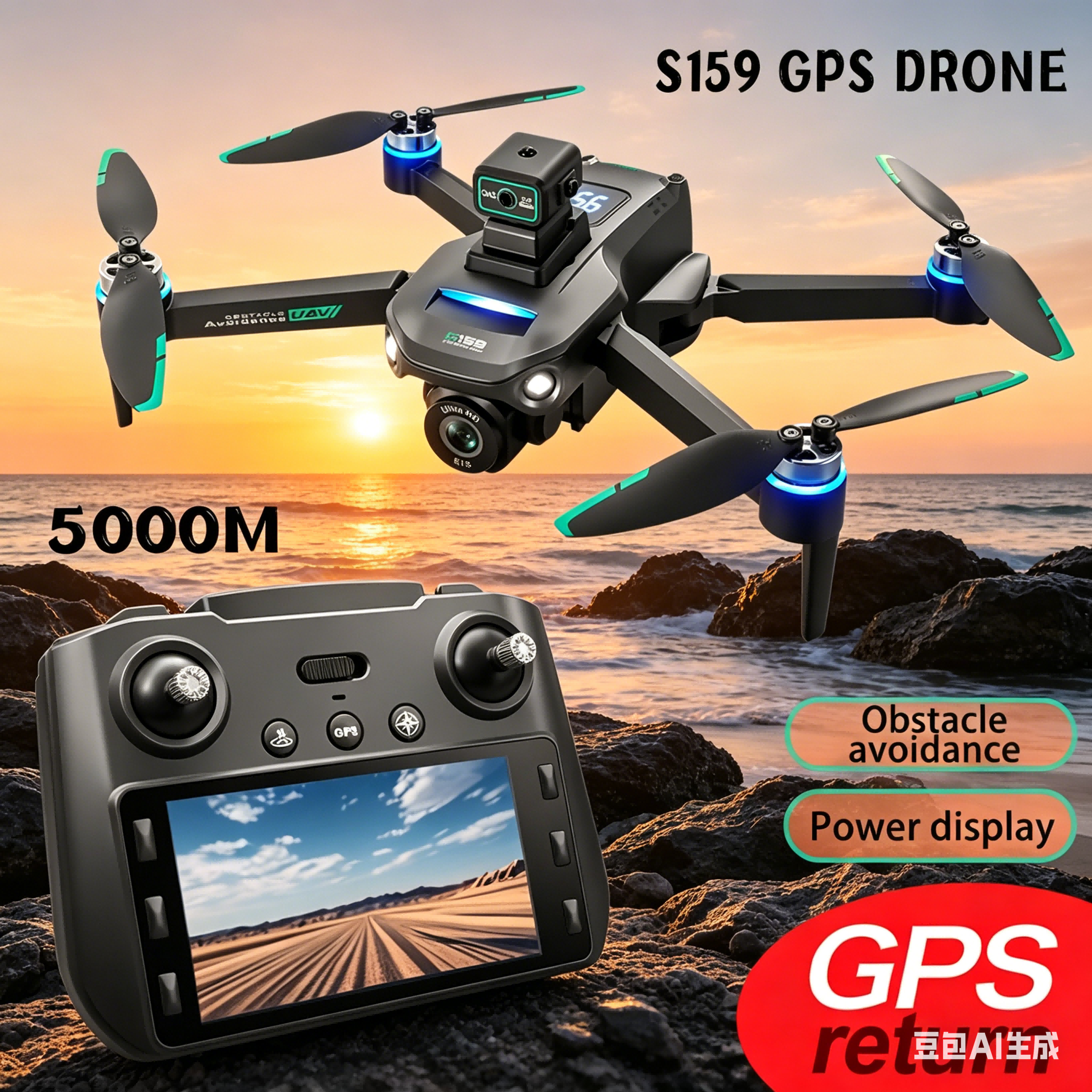 S159 GPS Drone 4K Profesional  - Fpv Drone Charger recensie en prijs
