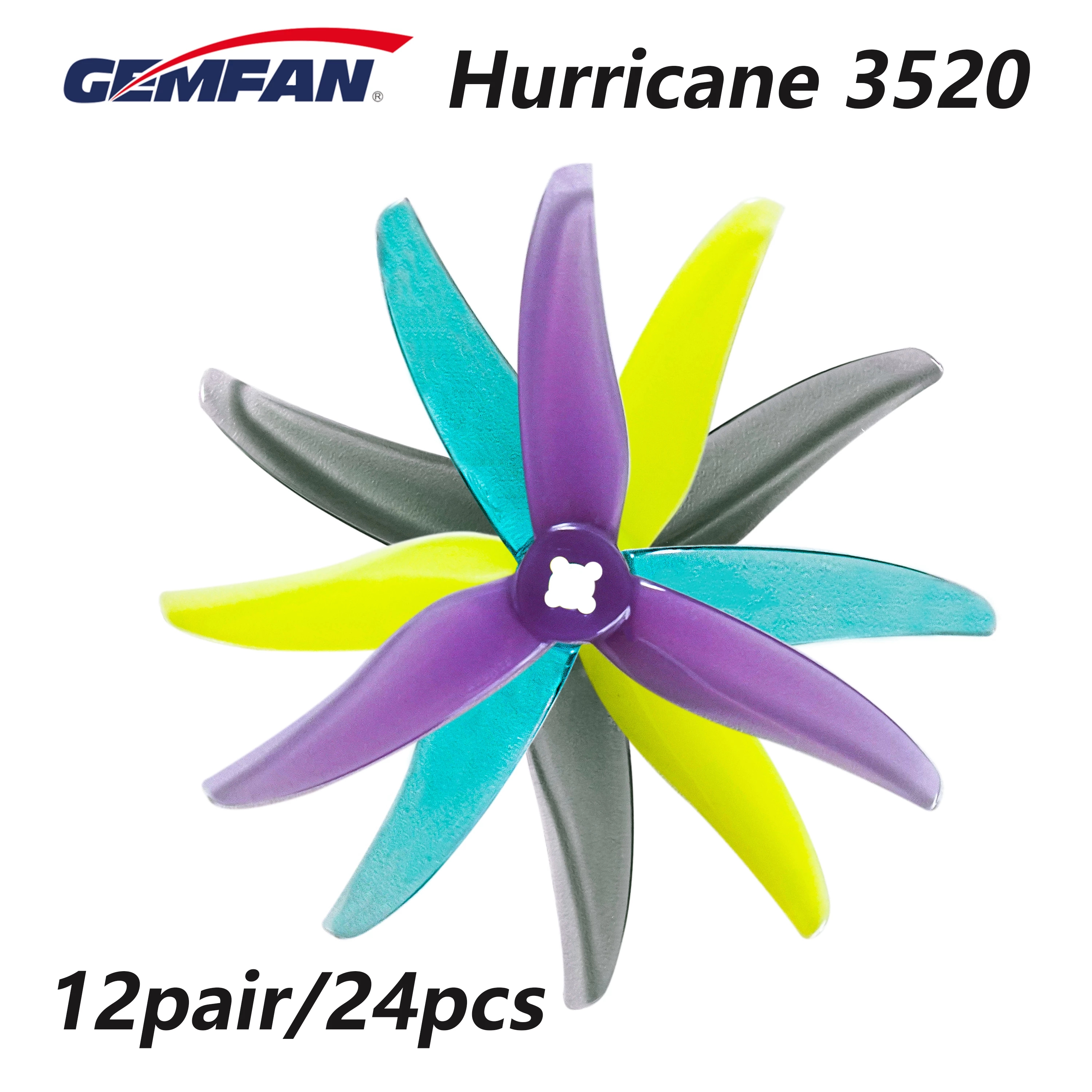 24pcs/12pairs Gemfan Hurricane - Fpv Drone Goggles recensie en prijs